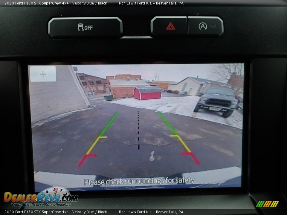 2020 Ford F150 STX SuperCrew 4x4 Velocity Blue / Black Photo #20