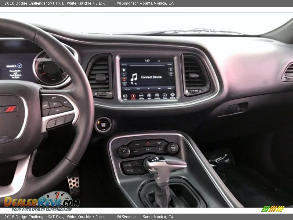 2018 Dodge Challenger SXT Plus White Knuckle / Black Photo #5