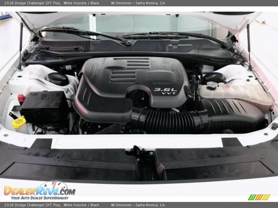 2018 Dodge Challenger SXT Plus 3.6 Liter DOHC 24-Valve VVT Pentastar V6 Engine Photo #8
