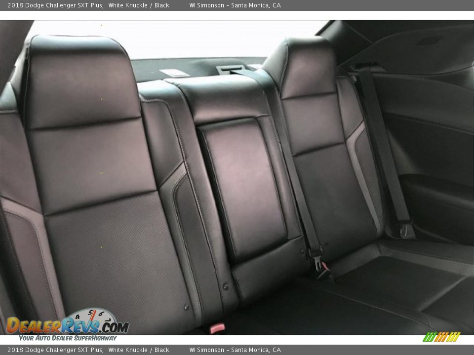 2018 Dodge Challenger SXT Plus White Knuckle / Black Photo #12