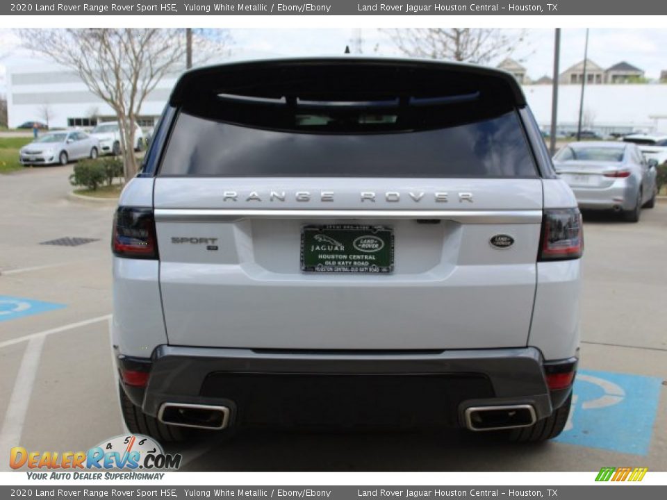 2020 Land Rover Range Rover Sport HSE Yulong White Metallic / Ebony/Ebony Photo #7