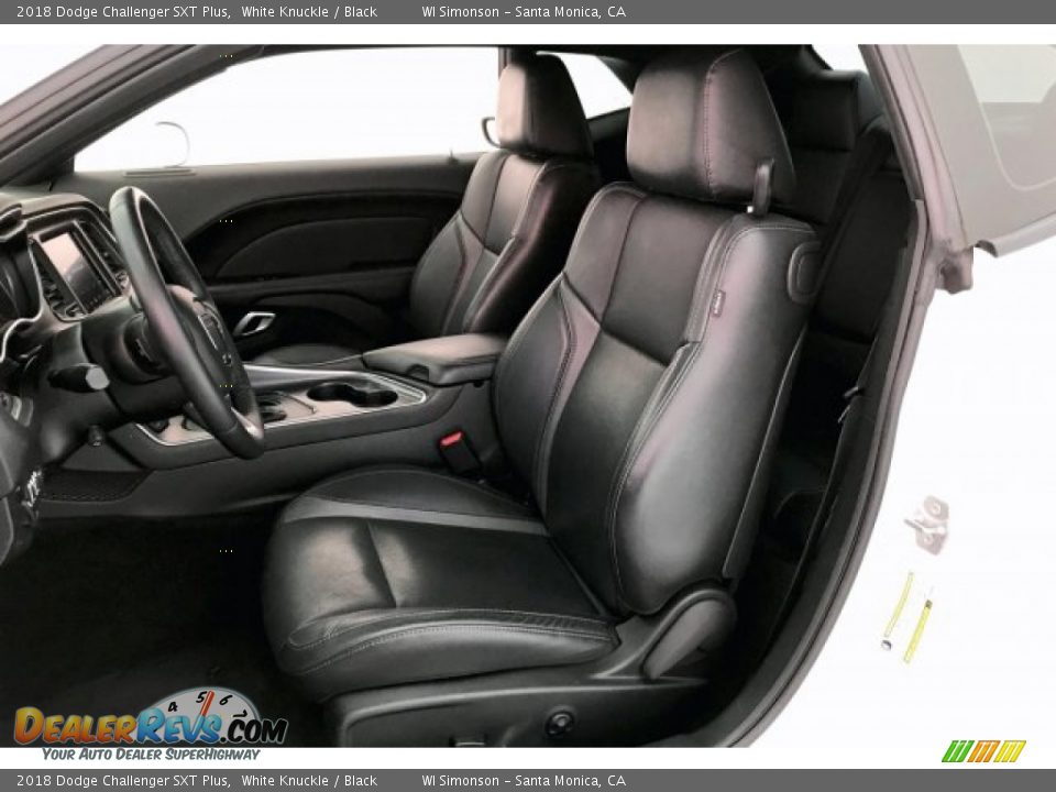Front Seat of 2018 Dodge Challenger SXT Plus Photo #13