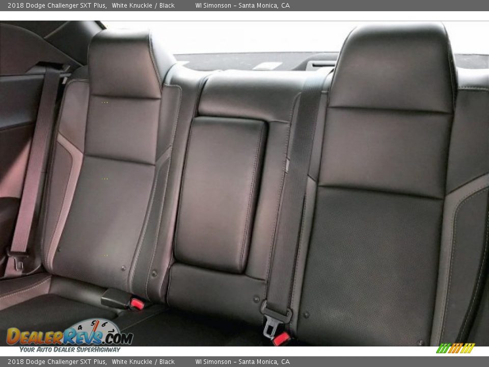 2018 Dodge Challenger SXT Plus White Knuckle / Black Photo #14