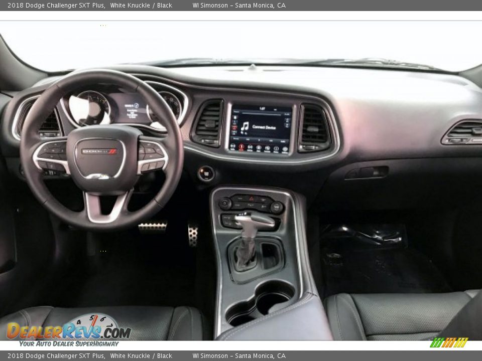 2018 Dodge Challenger SXT Plus White Knuckle / Black Photo #16