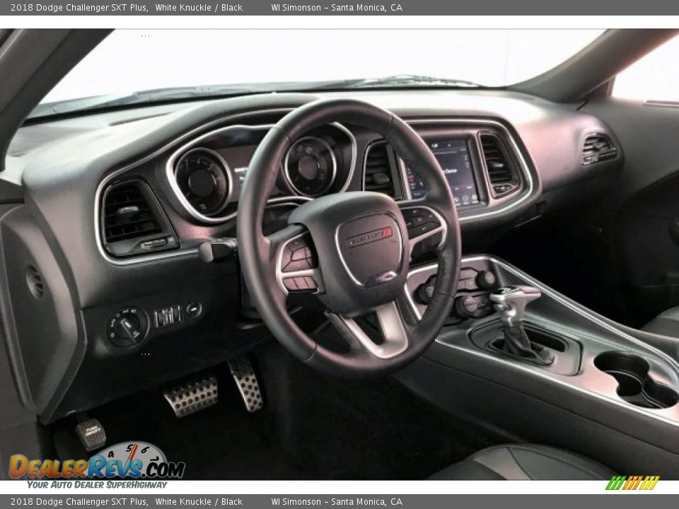 2018 Dodge Challenger SXT Plus White Knuckle / Black Photo #21
