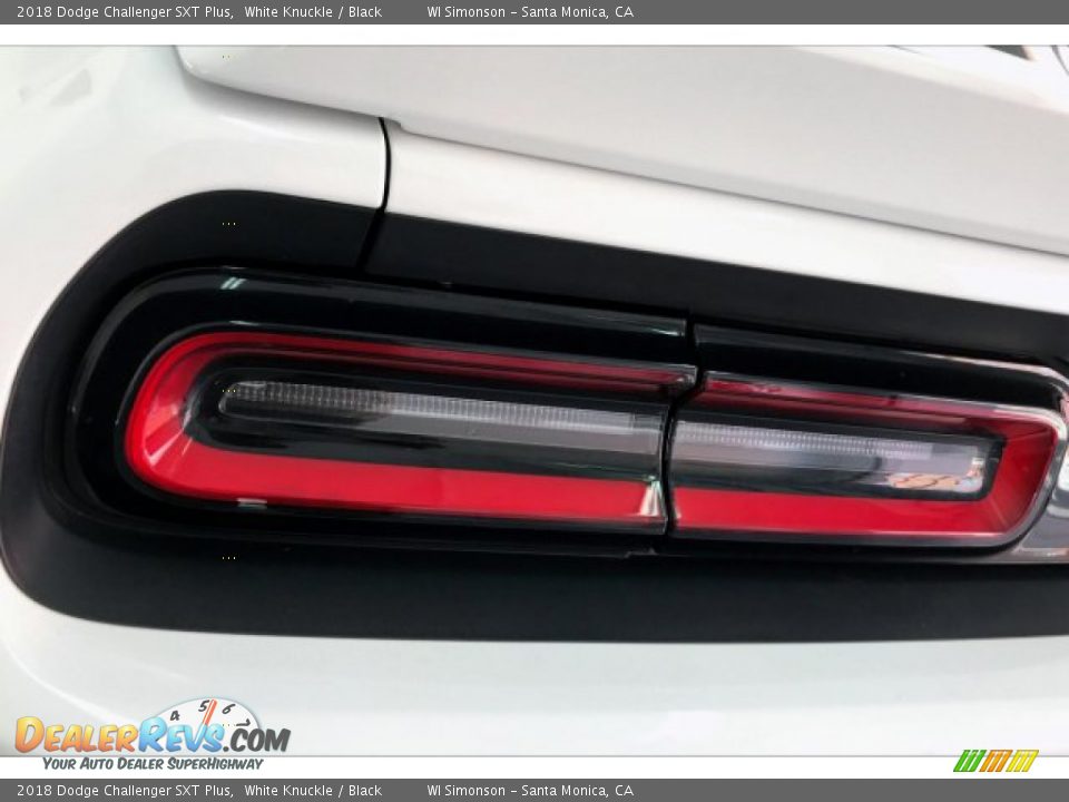 2018 Dodge Challenger SXT Plus White Knuckle / Black Photo #25