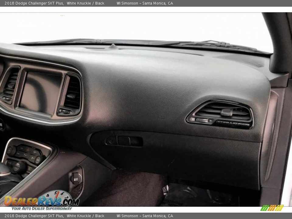 2018 Dodge Challenger SXT Plus White Knuckle / Black Photo #27
