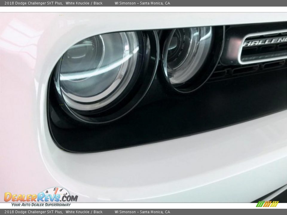 2018 Dodge Challenger SXT Plus White Knuckle / Black Photo #30
