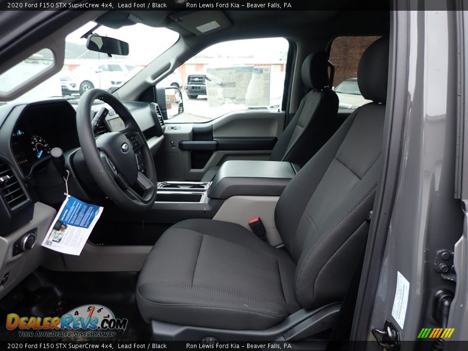 Front Seat of 2020 Ford F150 STX SuperCrew 4x4 Photo #11