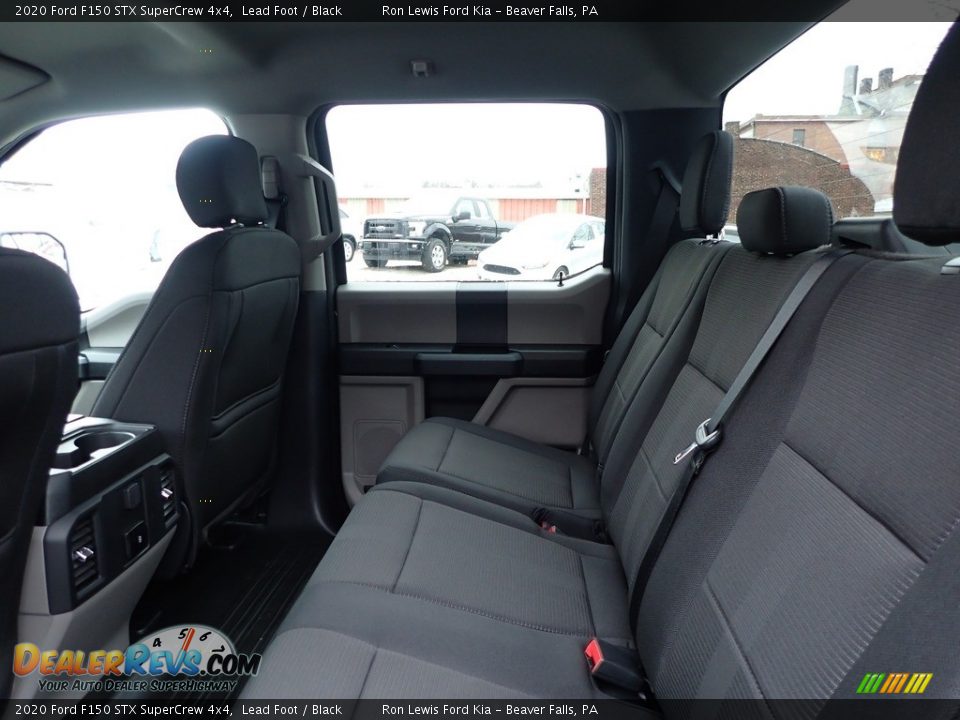 Rear Seat of 2020 Ford F150 STX SuperCrew 4x4 Photo #12