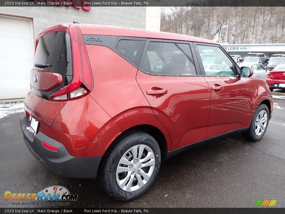 2020 Kia Soul LX Mars Orange / Black Photo #2