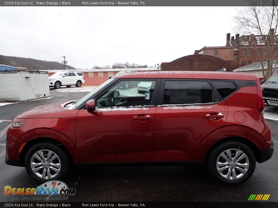2020 Kia Soul LX Mars Orange / Black Photo #6