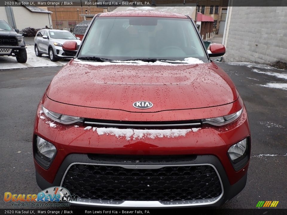 2020 Kia Soul LX Mars Orange / Black Photo #8