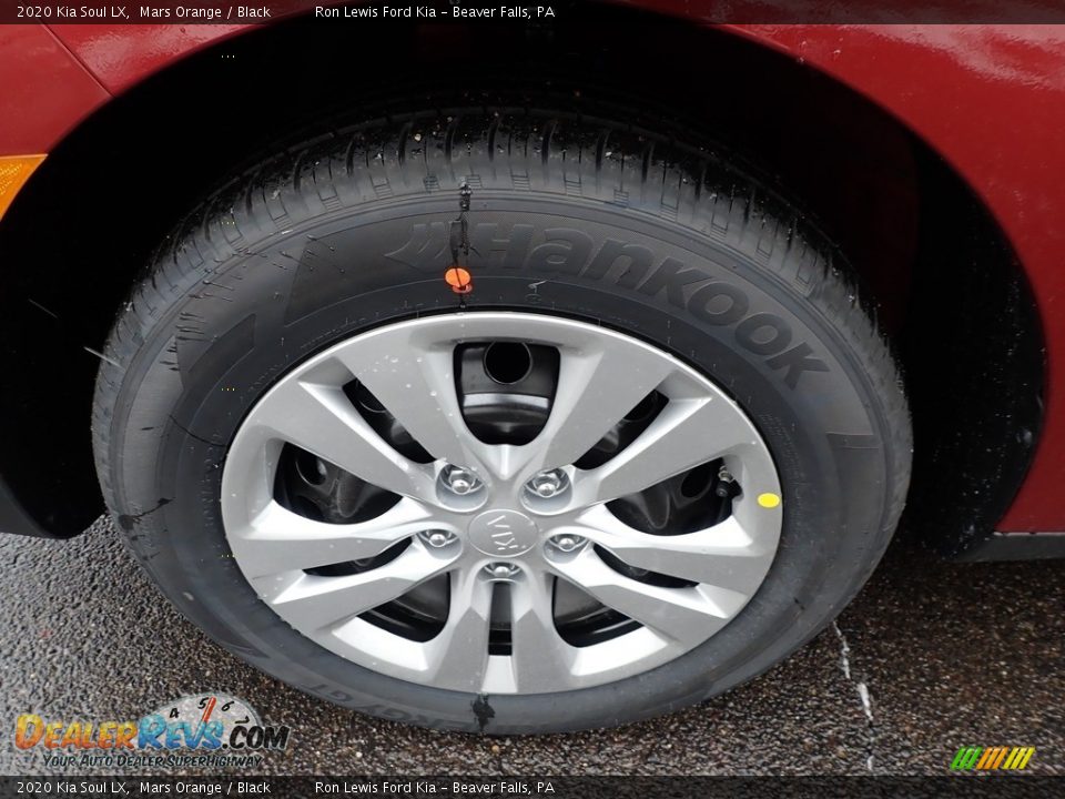 2020 Kia Soul LX Mars Orange / Black Photo #10