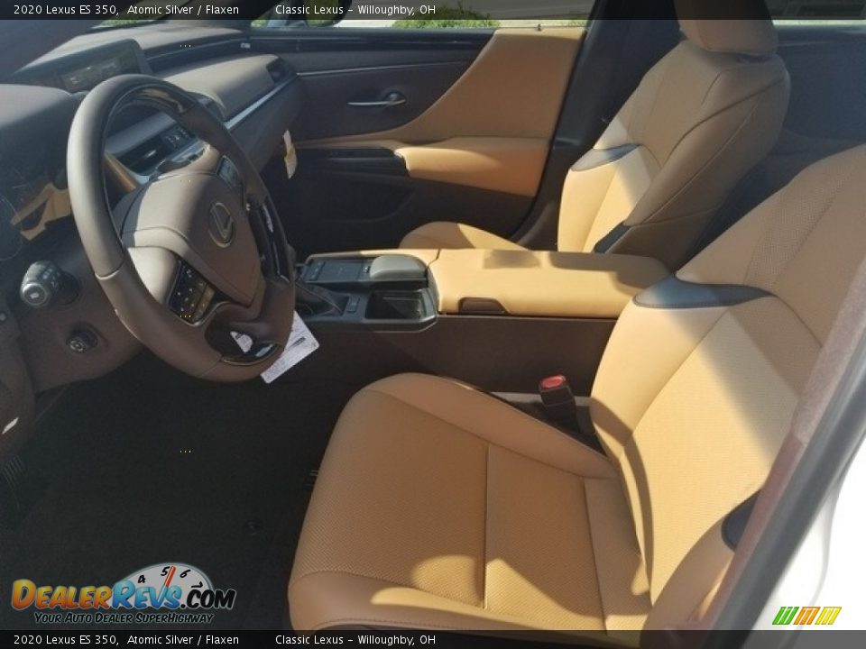 2020 Lexus ES 350 Atomic Silver / Flaxen Photo #2