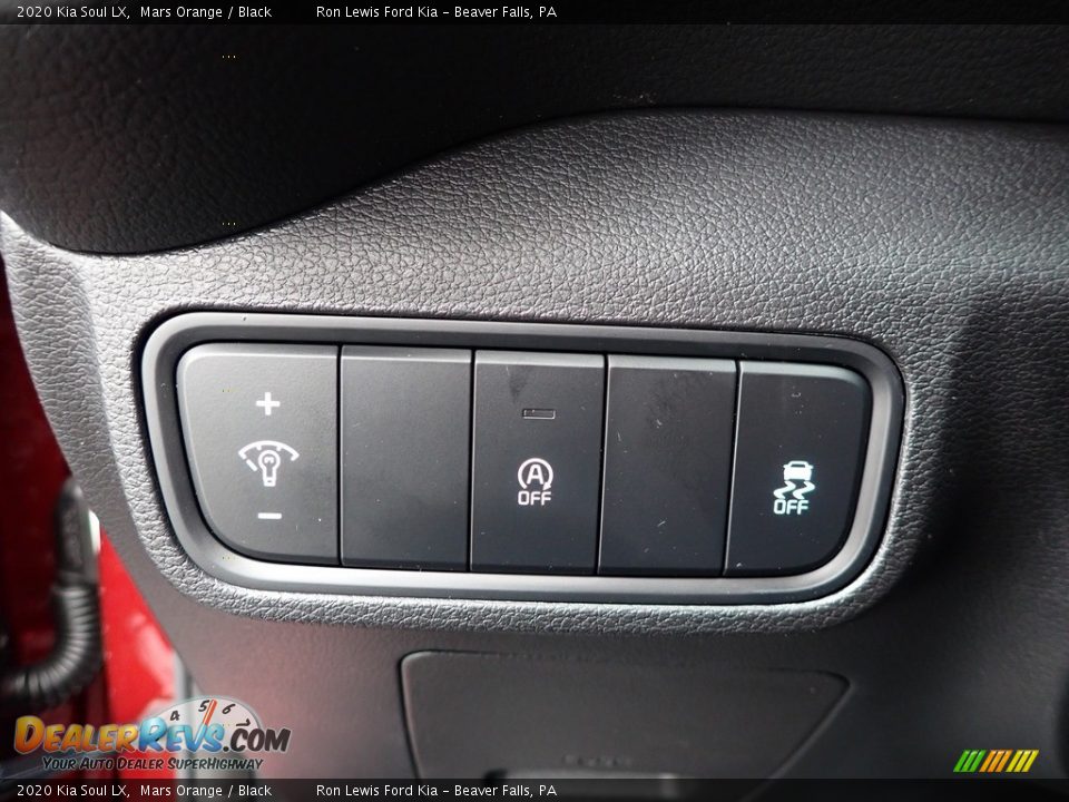 2020 Kia Soul LX Mars Orange / Black Photo #16
