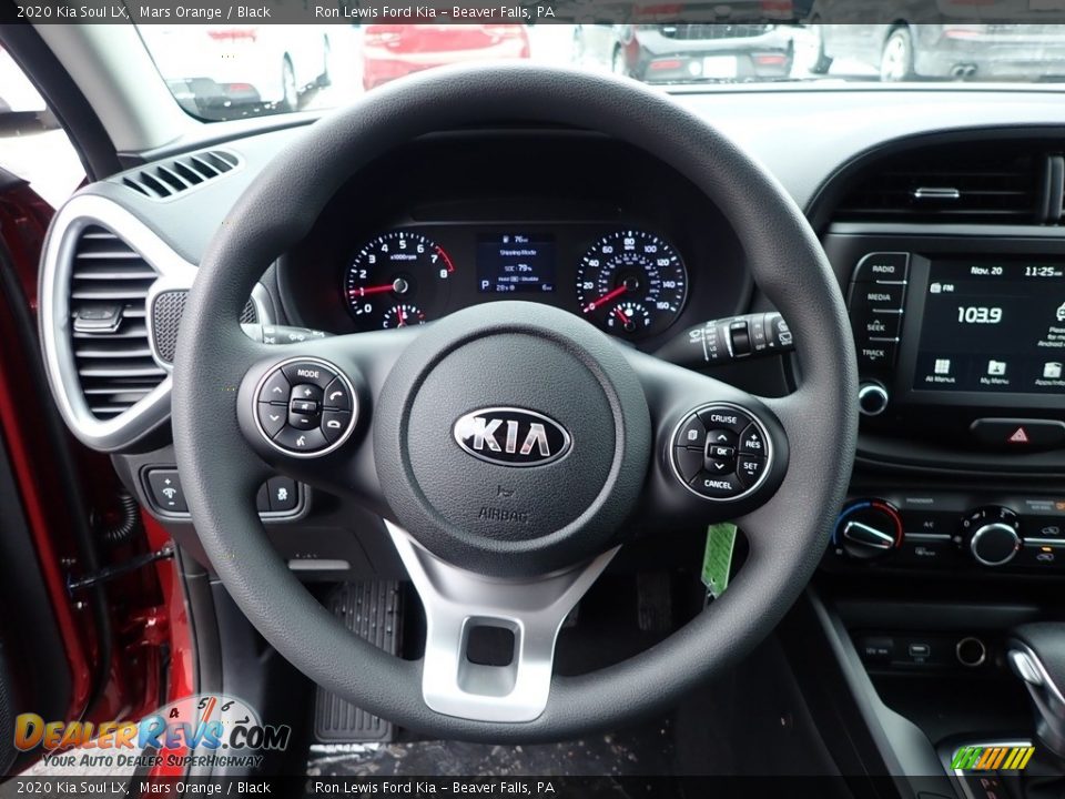 2020 Kia Soul LX Mars Orange / Black Photo #17