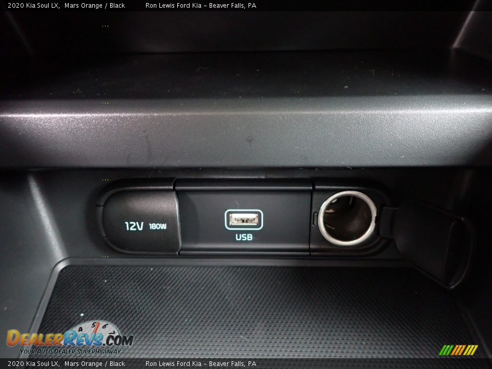 2020 Kia Soul LX Mars Orange / Black Photo #20
