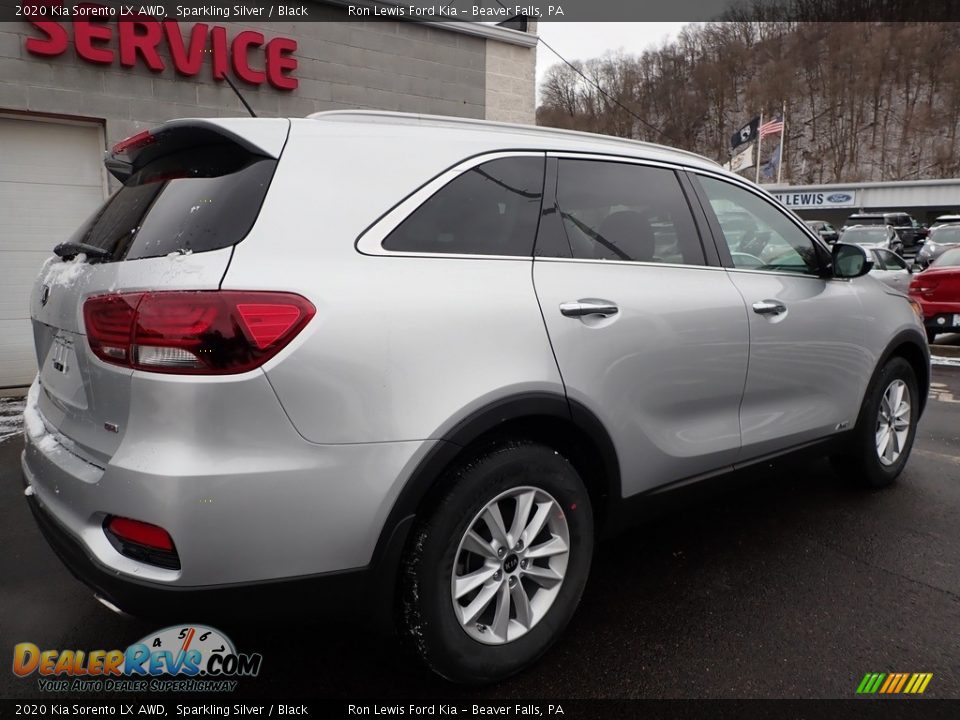 2020 Kia Sorento LX AWD Sparkling Silver / Black Photo #2