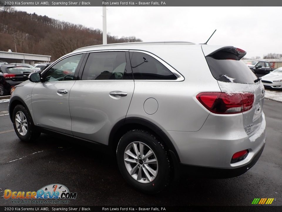 2020 Kia Sorento LX AWD Sparkling Silver / Black Photo #5