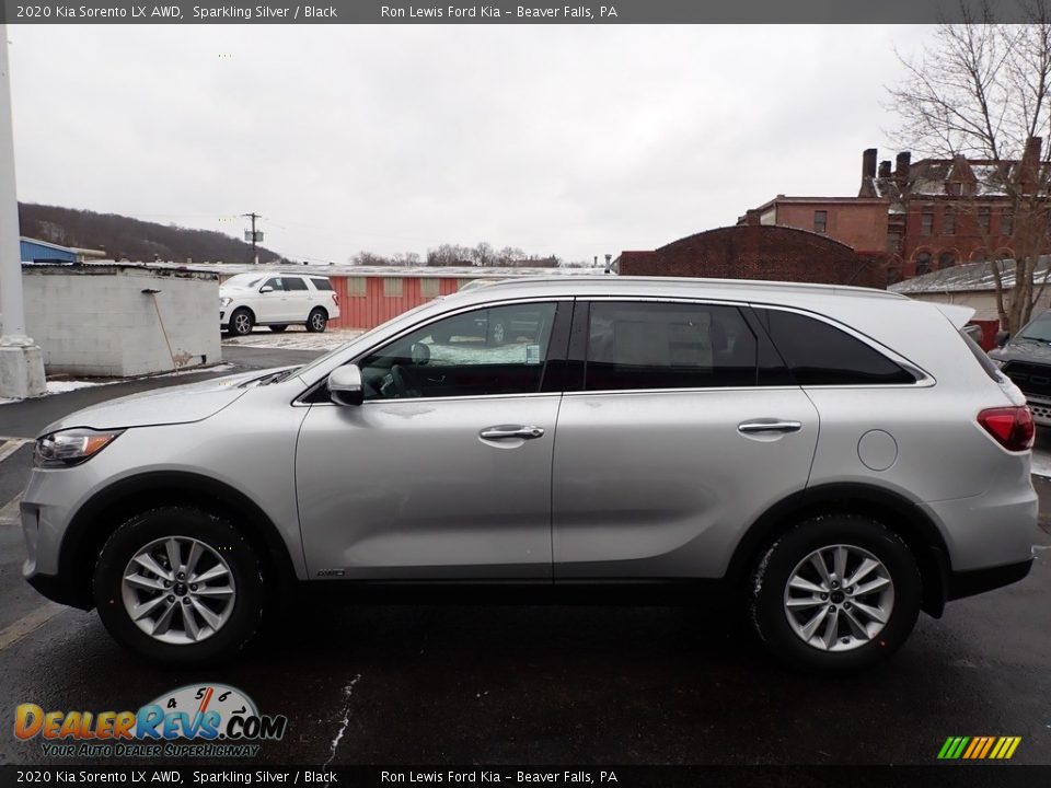 2020 Kia Sorento LX AWD Sparkling Silver / Black Photo #6