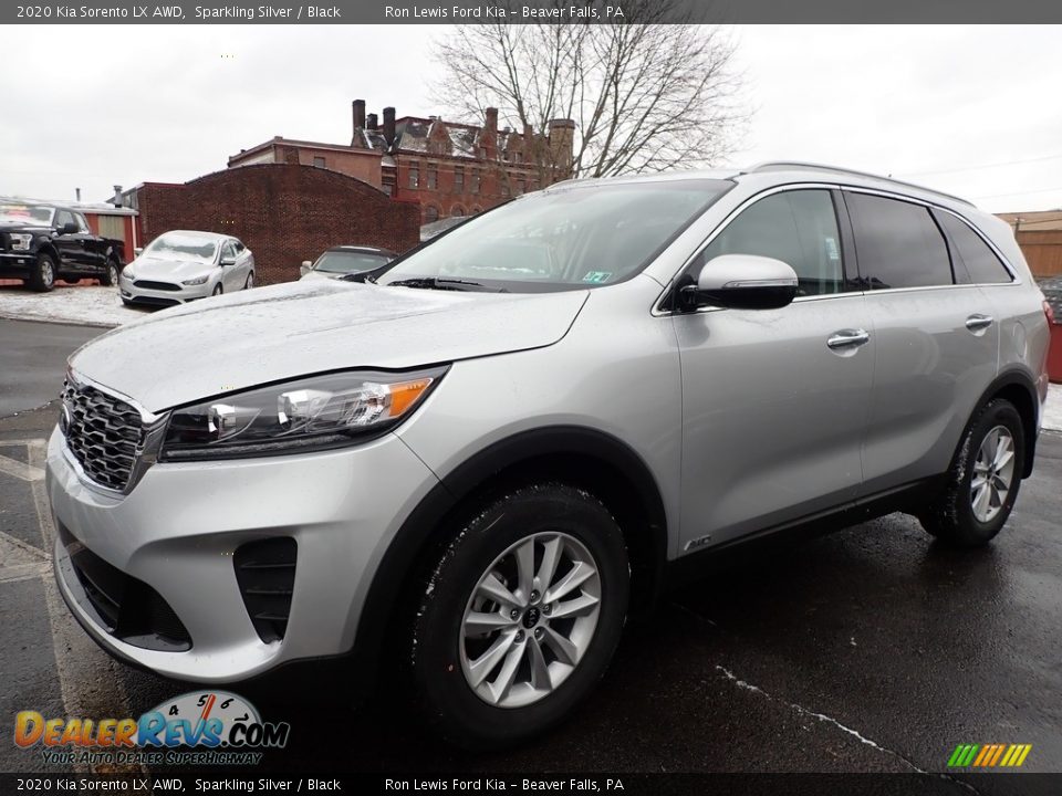 2020 Kia Sorento LX AWD Sparkling Silver / Black Photo #7