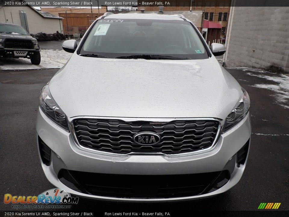 2020 Kia Sorento LX AWD Sparkling Silver / Black Photo #8