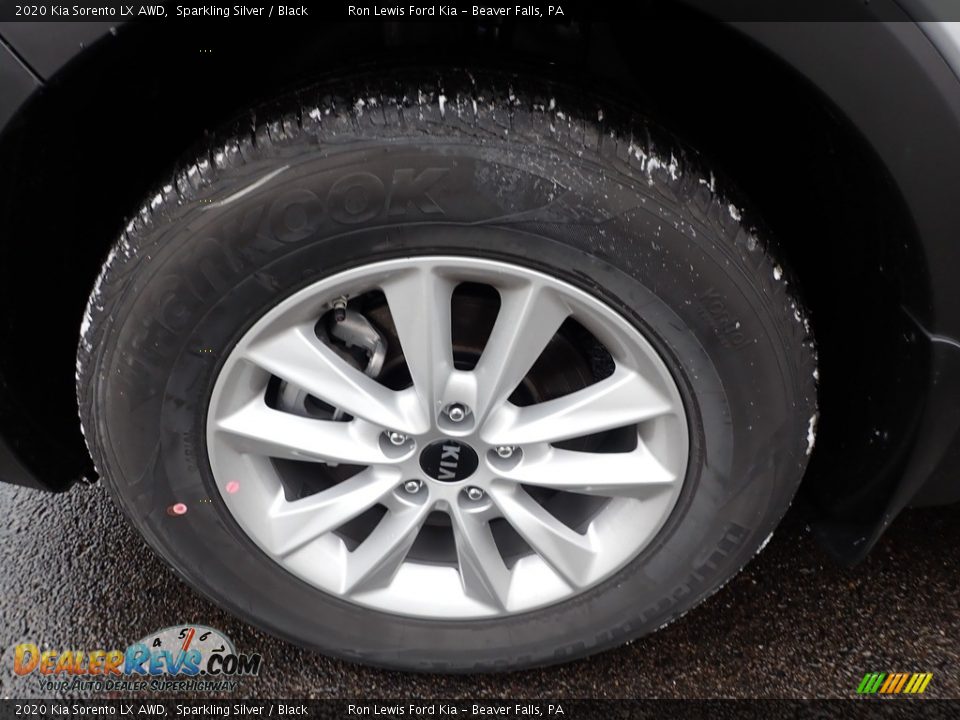 2020 Kia Sorento LX AWD Sparkling Silver / Black Photo #10