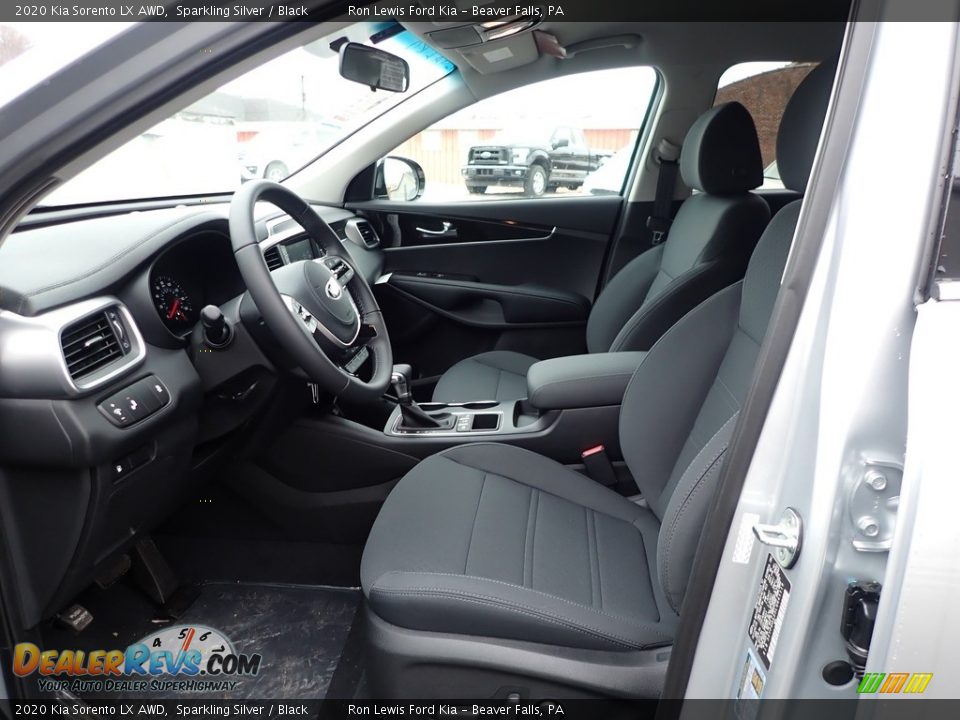 2020 Kia Sorento LX AWD Sparkling Silver / Black Photo #12