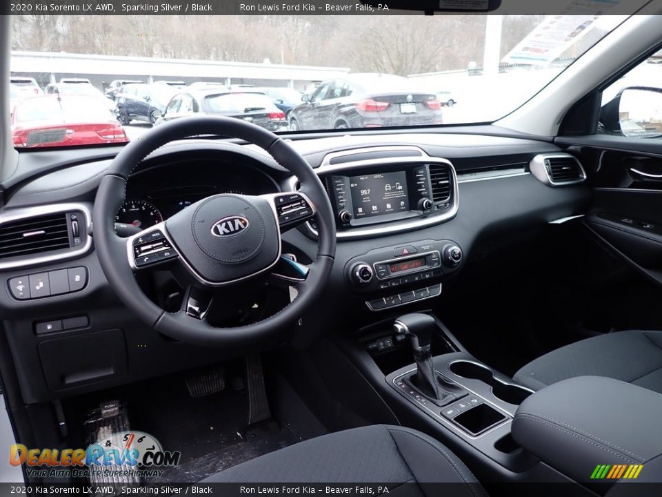 2020 Kia Sorento LX AWD Sparkling Silver / Black Photo #14