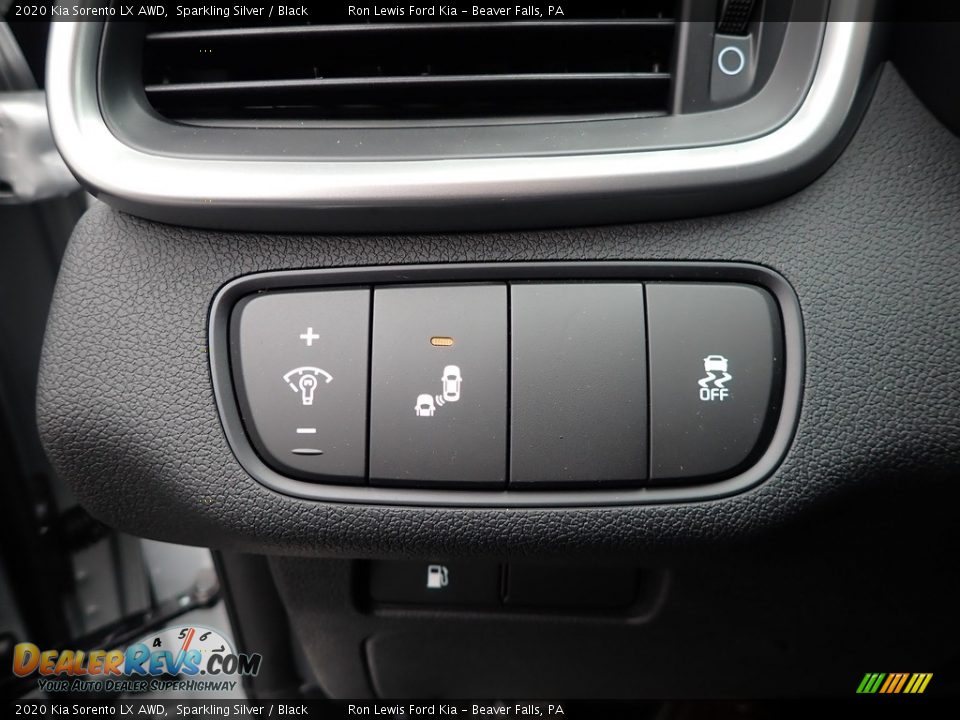 2020 Kia Sorento LX AWD Sparkling Silver / Black Photo #20