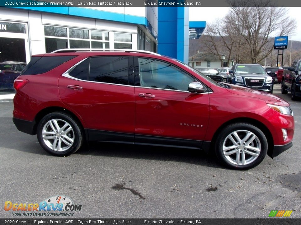 2020 Chevrolet Equinox Premier AWD Cajun Red Tintcoat / Jet Black Photo #2