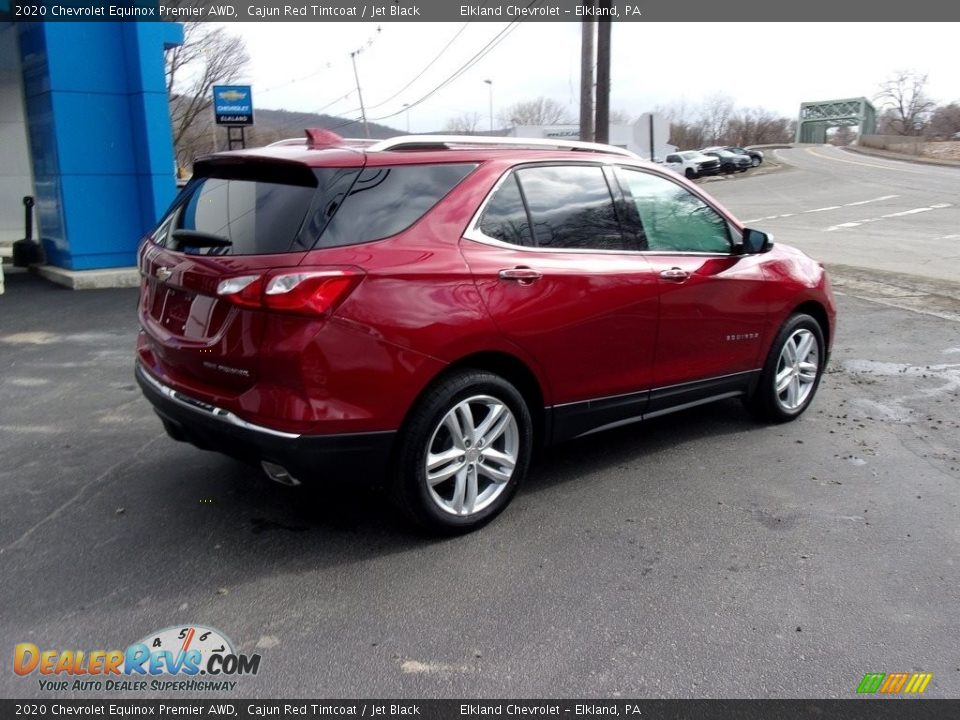 2020 Chevrolet Equinox Premier AWD Cajun Red Tintcoat / Jet Black Photo #3