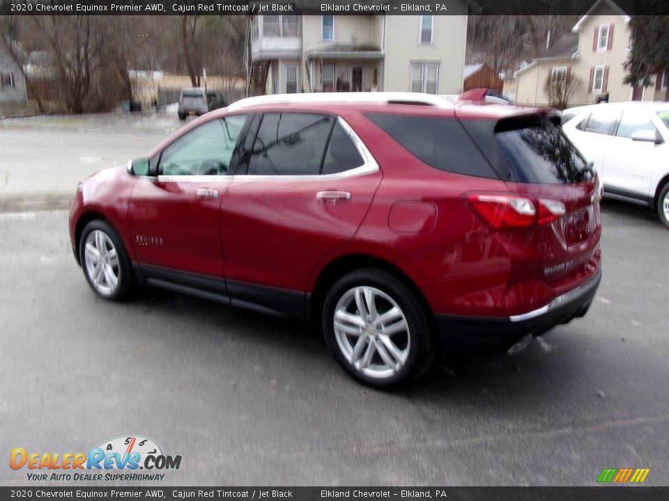 2020 Chevrolet Equinox Premier AWD Cajun Red Tintcoat / Jet Black Photo #5