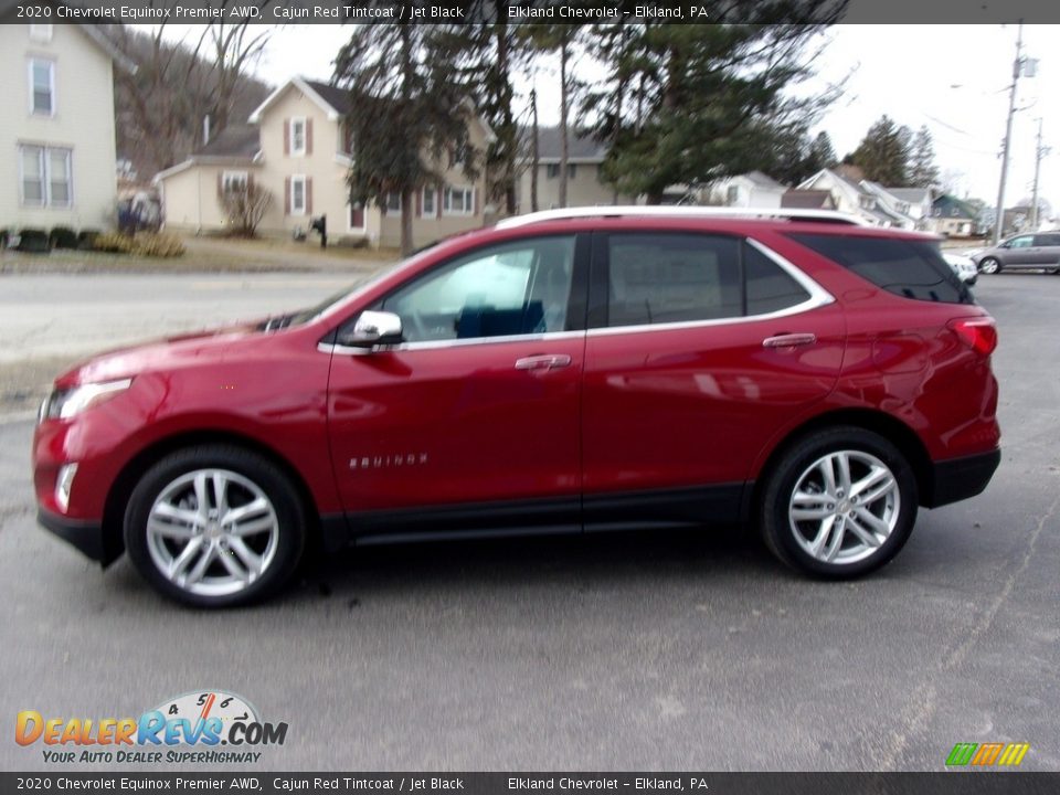 2020 Chevrolet Equinox Premier AWD Cajun Red Tintcoat / Jet Black Photo #6