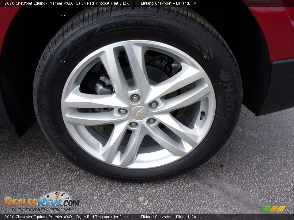 2020 Chevrolet Equinox Premier AWD Cajun Red Tintcoat / Jet Black Photo #7