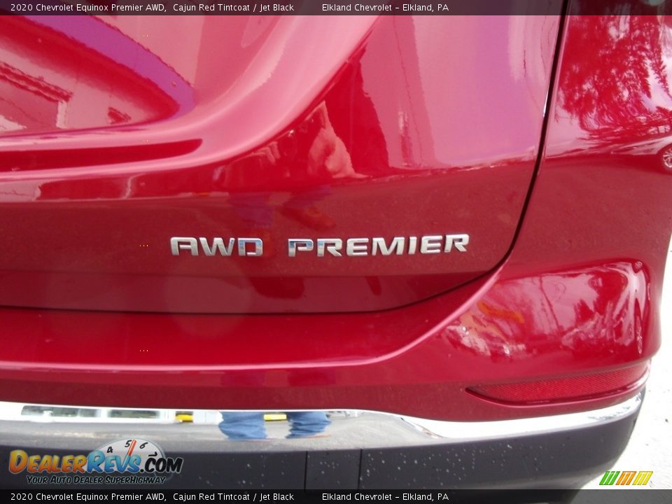 2020 Chevrolet Equinox Premier AWD Cajun Red Tintcoat / Jet Black Photo #9