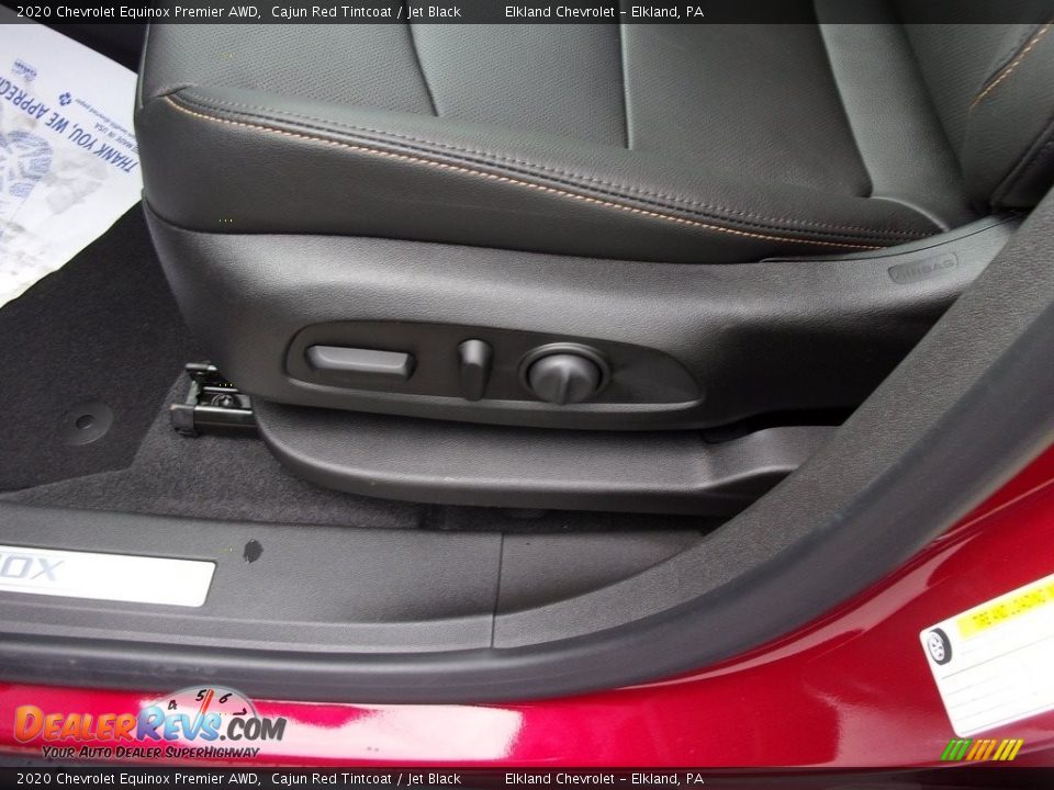 2020 Chevrolet Equinox Premier AWD Cajun Red Tintcoat / Jet Black Photo #15