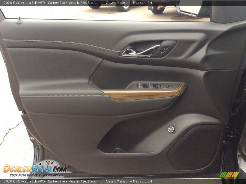 2020 GMC Acadia SLE AWD Carbon Black Metallic / Jet Black Photo #10