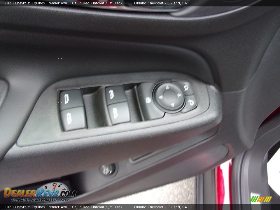 2020 Chevrolet Equinox Premier AWD Cajun Red Tintcoat / Jet Black Photo #17