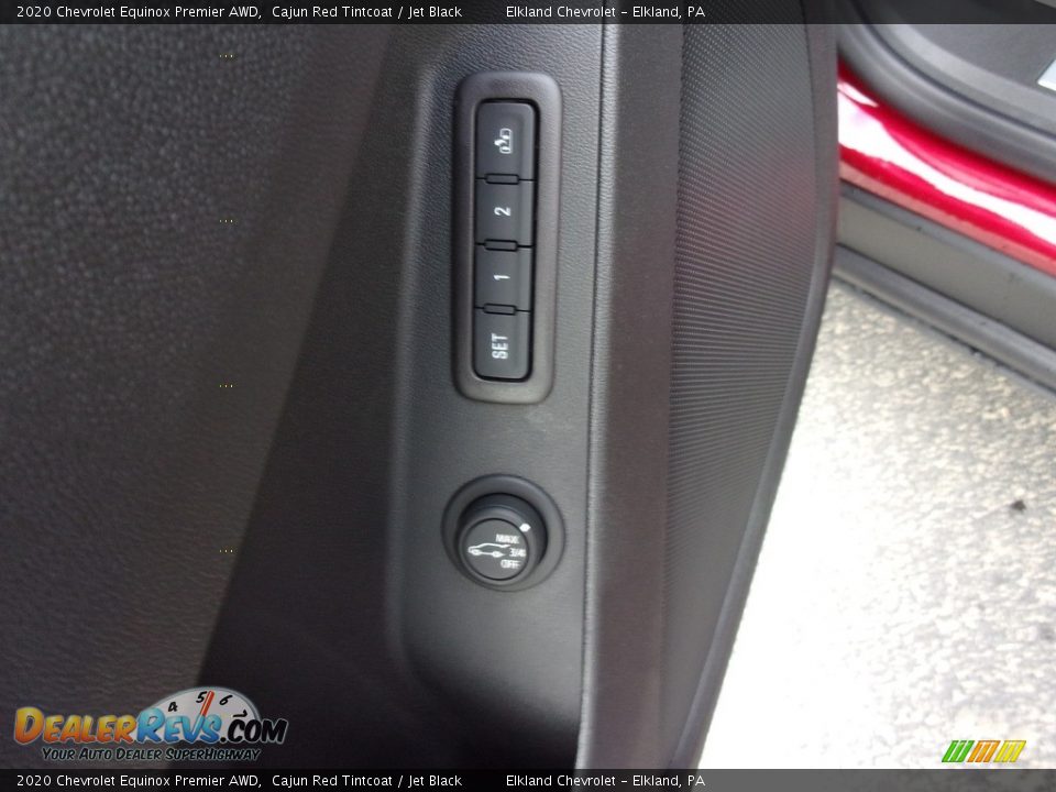 2020 Chevrolet Equinox Premier AWD Cajun Red Tintcoat / Jet Black Photo #18
