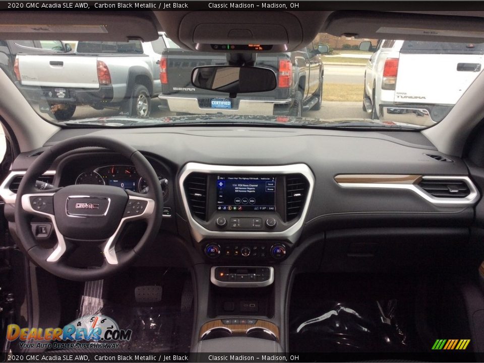 2020 GMC Acadia SLE AWD Carbon Black Metallic / Jet Black Photo #12