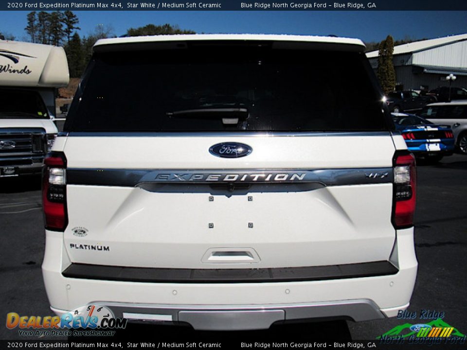 2020 Ford Expedition Platinum Max 4x4 Star White / Medium Soft Ceramic Photo #4