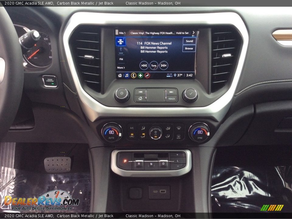 2020 GMC Acadia SLE AWD Carbon Black Metallic / Jet Black Photo #13