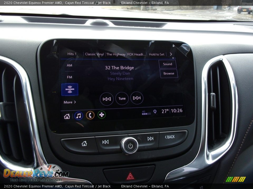 2020 Chevrolet Equinox Premier AWD Cajun Red Tintcoat / Jet Black Photo #22