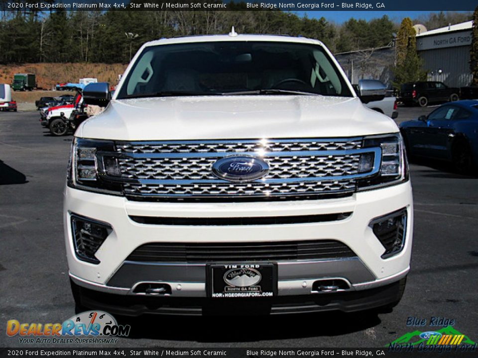 2020 Ford Expedition Platinum Max 4x4 Star White / Medium Soft Ceramic Photo #8