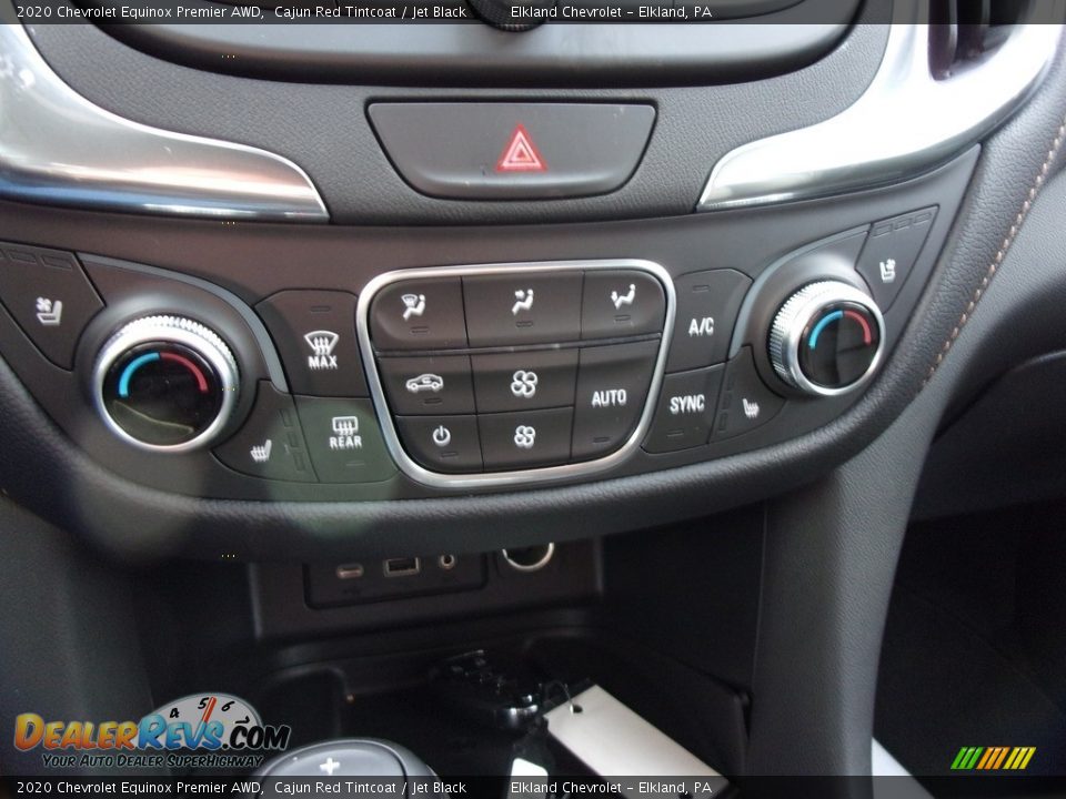 2020 Chevrolet Equinox Premier AWD Cajun Red Tintcoat / Jet Black Photo #24