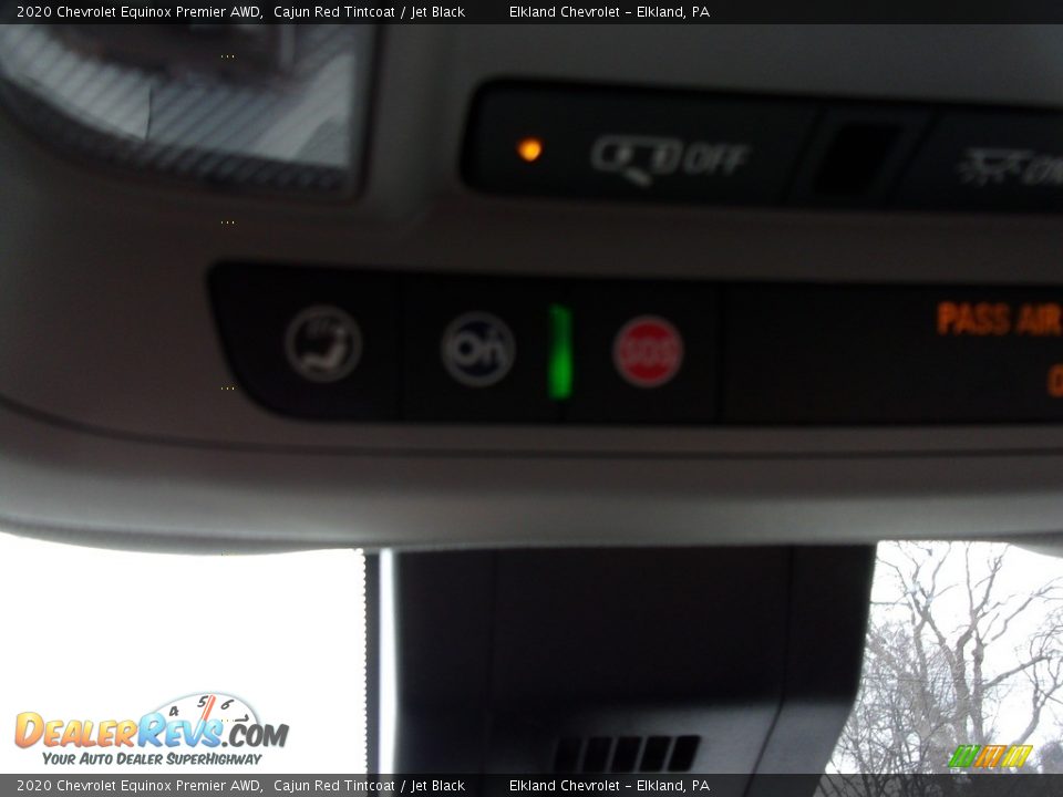2020 Chevrolet Equinox Premier AWD Cajun Red Tintcoat / Jet Black Photo #27