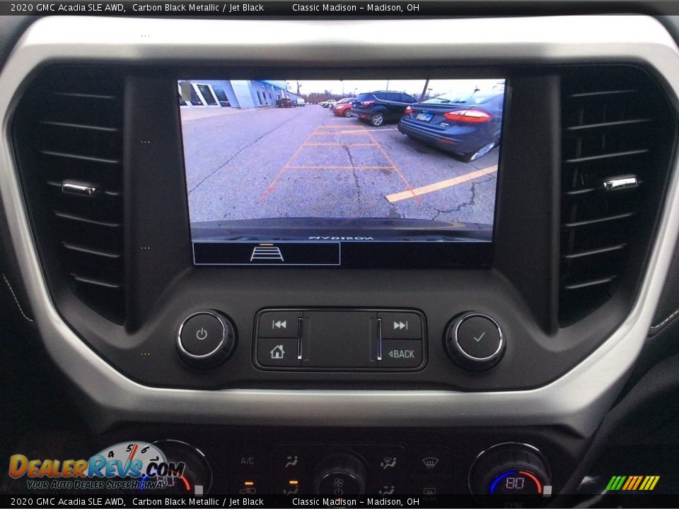 2020 GMC Acadia SLE AWD Carbon Black Metallic / Jet Black Photo #20