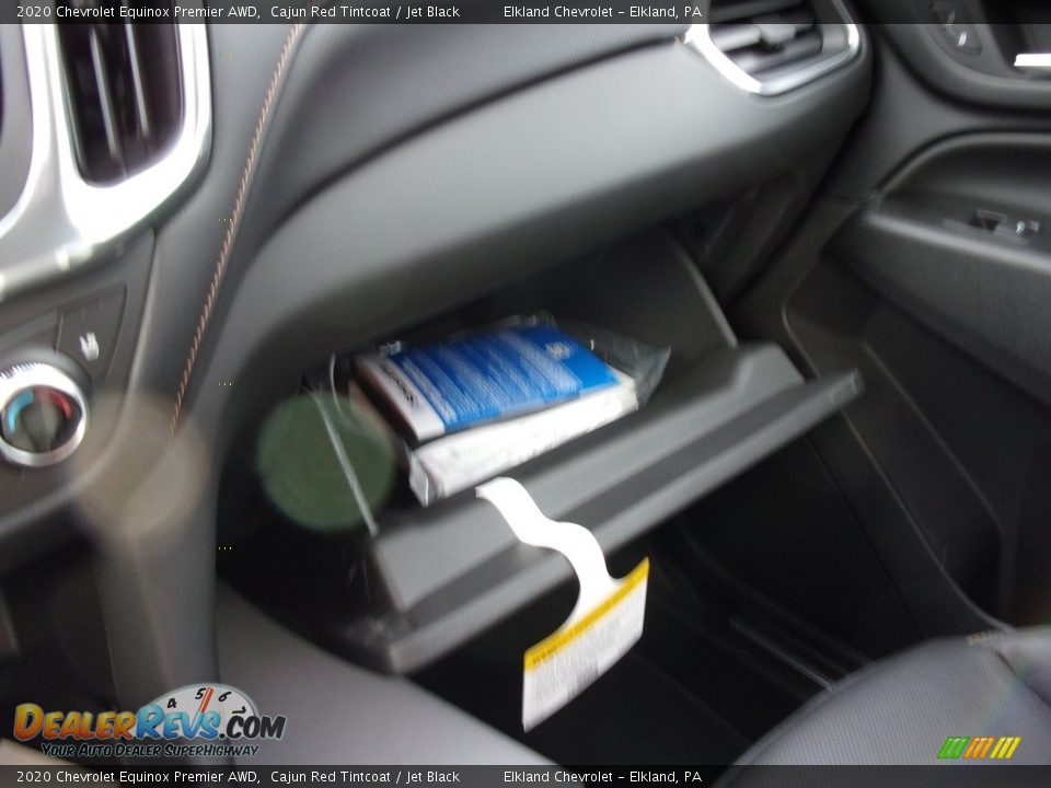 2020 Chevrolet Equinox Premier AWD Cajun Red Tintcoat / Jet Black Photo #28